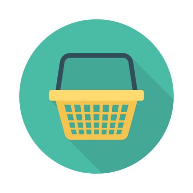 Sepet Simgesi vektör illüstrasyonu 