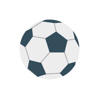 Futbol, futbol ve Aktivite için etkinlik vektörü düz simge seti  