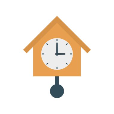 Saat, zaman ve etkinlik için ayarlanan etkinlik vektörü düz simgesi  