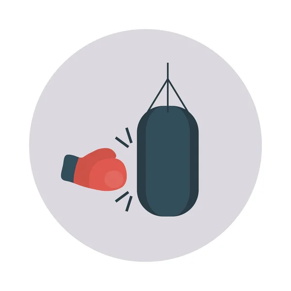 Boxsack Symbol Vektor Illustration — Stockvektor