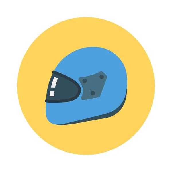 Casco Icono Vector Ilustración — Vector de stock