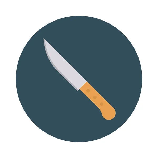 Cuchillo Icono Vector Ilustración — Archivo Imágenes Vectoriales