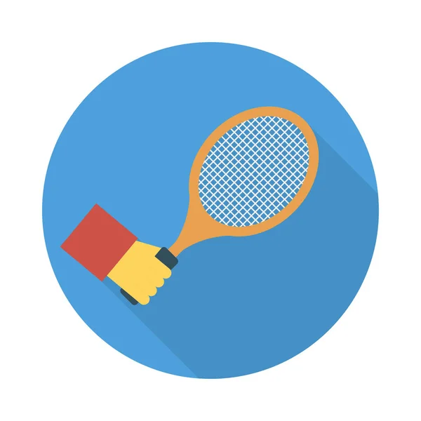 Icono Tenis Vector Ilustración — Vector de stock