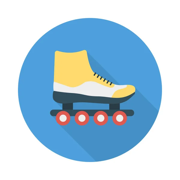 Inlineskates Icon Vektor Illustration — Stockvektor