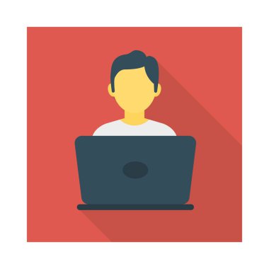 Çalışma, çalışma ve Etkinlik için etkinlik vektörü düz simge seti  