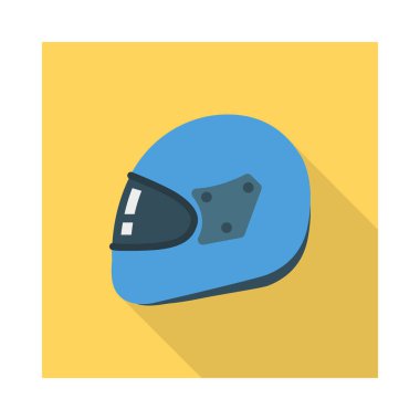 Kask, bisiklet ve aktivite için etkinlik vektörü düz simge seti  