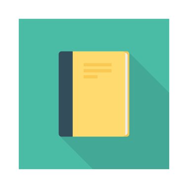 Kitap, bilgi ve etkinlik için etkinlik vektörü düz simge seti  