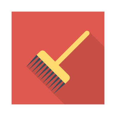 Aktivite vektörü düz simge bahçe için ayarlanmış, aktivite ve yaba  