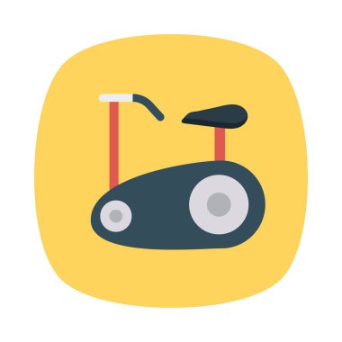 eğitim bisiklet simgesi vektör illüstrasyon 