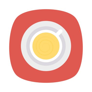 Çay simge vektör çizim 