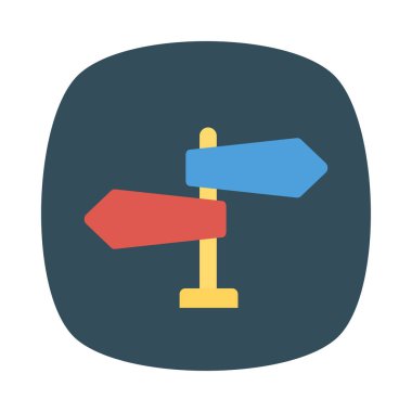 işaretler simgesi vektör illüstrasyon 