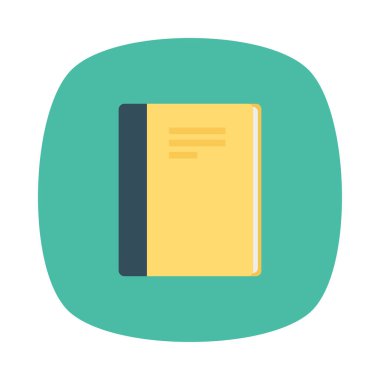 Not defteri simgesi vektör çizim 