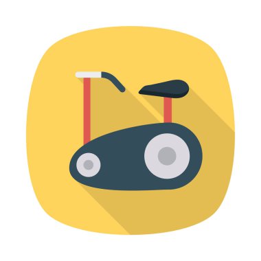 eğitim bisiklet simgesi vektör illüstrasyon 