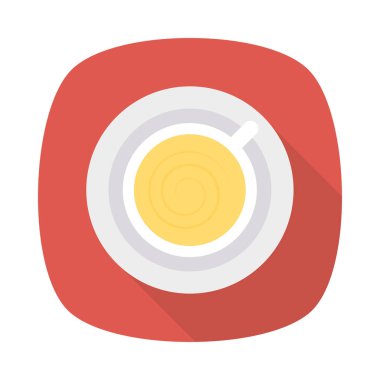 Çay simge vektör çizim 