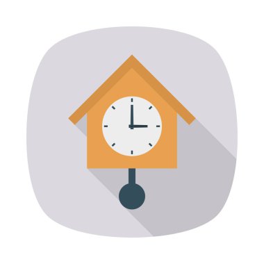 eski saat simgesi vektör illüstrasyon 