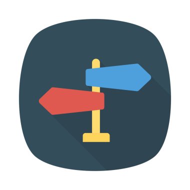 işaretler simgesi vektör illüstrasyon 