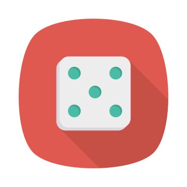 zar simgesi vektör illüstrasyonu 