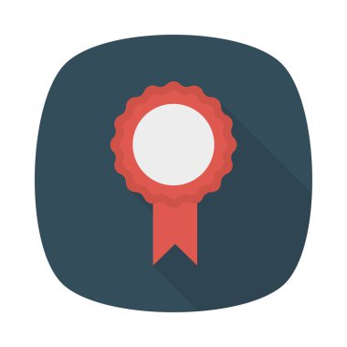 Madalya ikon vektör illüstrasyonu 