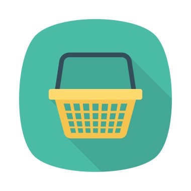 Sepet Simgesi vektör illüstrasyonu 