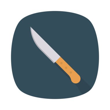 bıçak simgesi vektör illüstrasyonu 