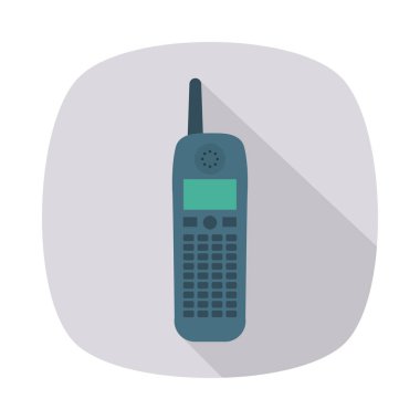Telefon simgesi vektör illüstrasyonu 