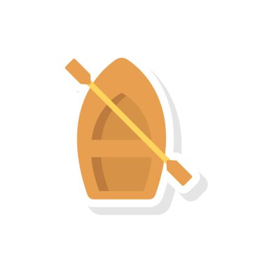 tekne ikonu vektör illüstrasyonu 