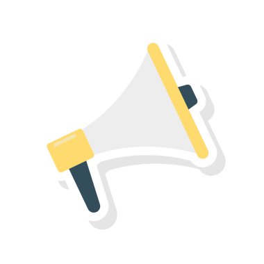 hoparlör simgesi vektör çizim 