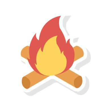 Simge vektör resimlemesini ateşle 