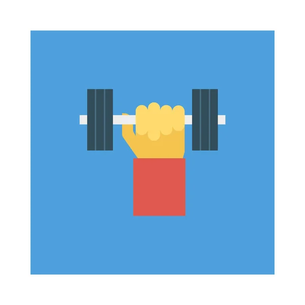 Activity Vector Plat Icon Set Voor Oefening Gym Activiteit — Stockvector