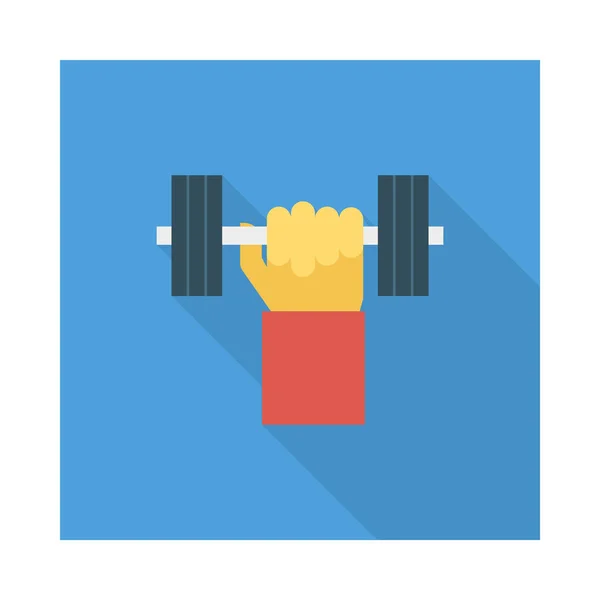 Activity Vector Plat Icon Set Voor Oefening Gym Activiteit — Stockvector