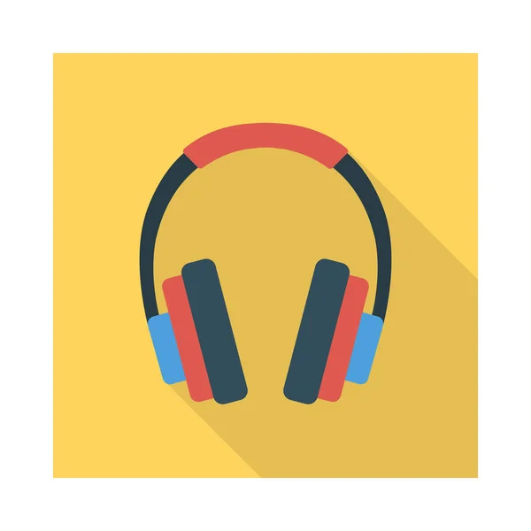 Διάνυσμα Δραστηριότητας Επίπεδο Εικονίδιο Για Ακουστικά Δραστηριότητα Και Ακρόαση — Διανυσματικό Αρχείο