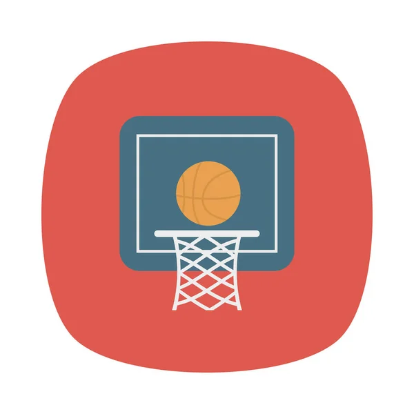 Basketball Ikone Vektor Illustration — Stockvektor