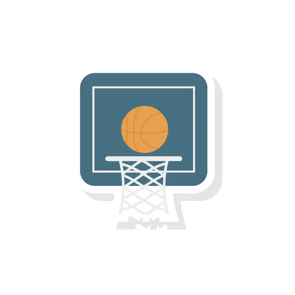 Basketball Icon Vector Illustration — Stock Vector
