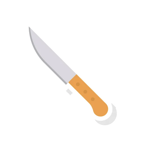 Cuchillo Icono Vector Ilustración — Archivo Imágenes Vectoriales