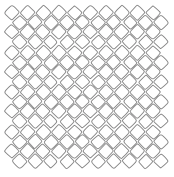 Vektör izole çizgi deseni bir tuğla kiremit duvar rhombus