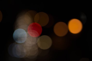 Gece ışığı bulanıklık arka plan 