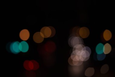 Gece ışığı bulanıklık arka plan 