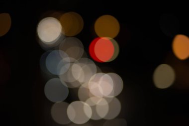 Gece ışığı bulanıklık arka plan 
