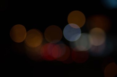 Gece ışığı bulanıklık arka plan 