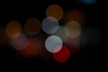 Gece ışığı bulanıklık arka plan 