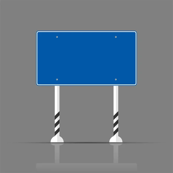 Trafik skylt, Road Board skyltar isolerade på transparent bakgrund, Vector illustration — Stock vektor