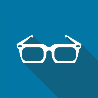 Güneş gözlüğü siyah Simge beyaz arka plan üzerinde. Basit tasarım stili,Vektör illüstrasyon