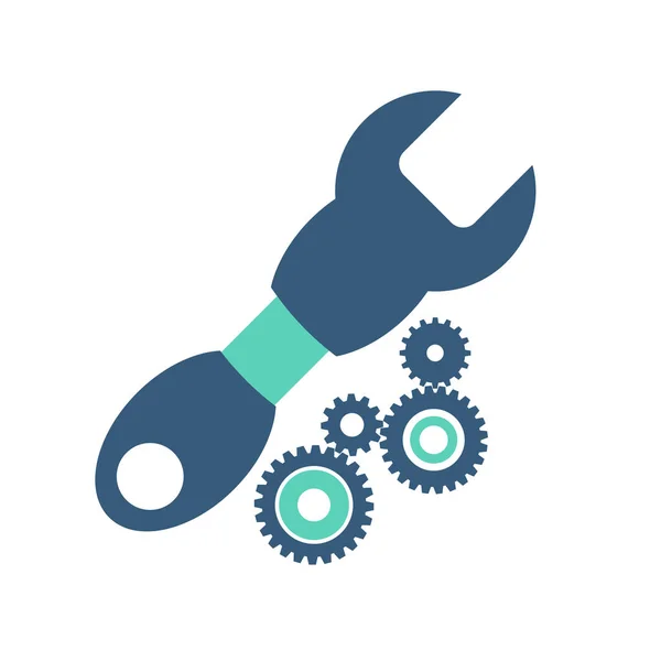 Ikona narzędzia serwisowego, ilustracja wektorowa — Wektor stockowy