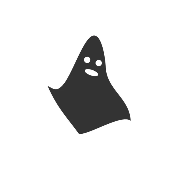 Icône fantôme isolée sur fond blanc, Illustration vectorielle — Image vectorielle