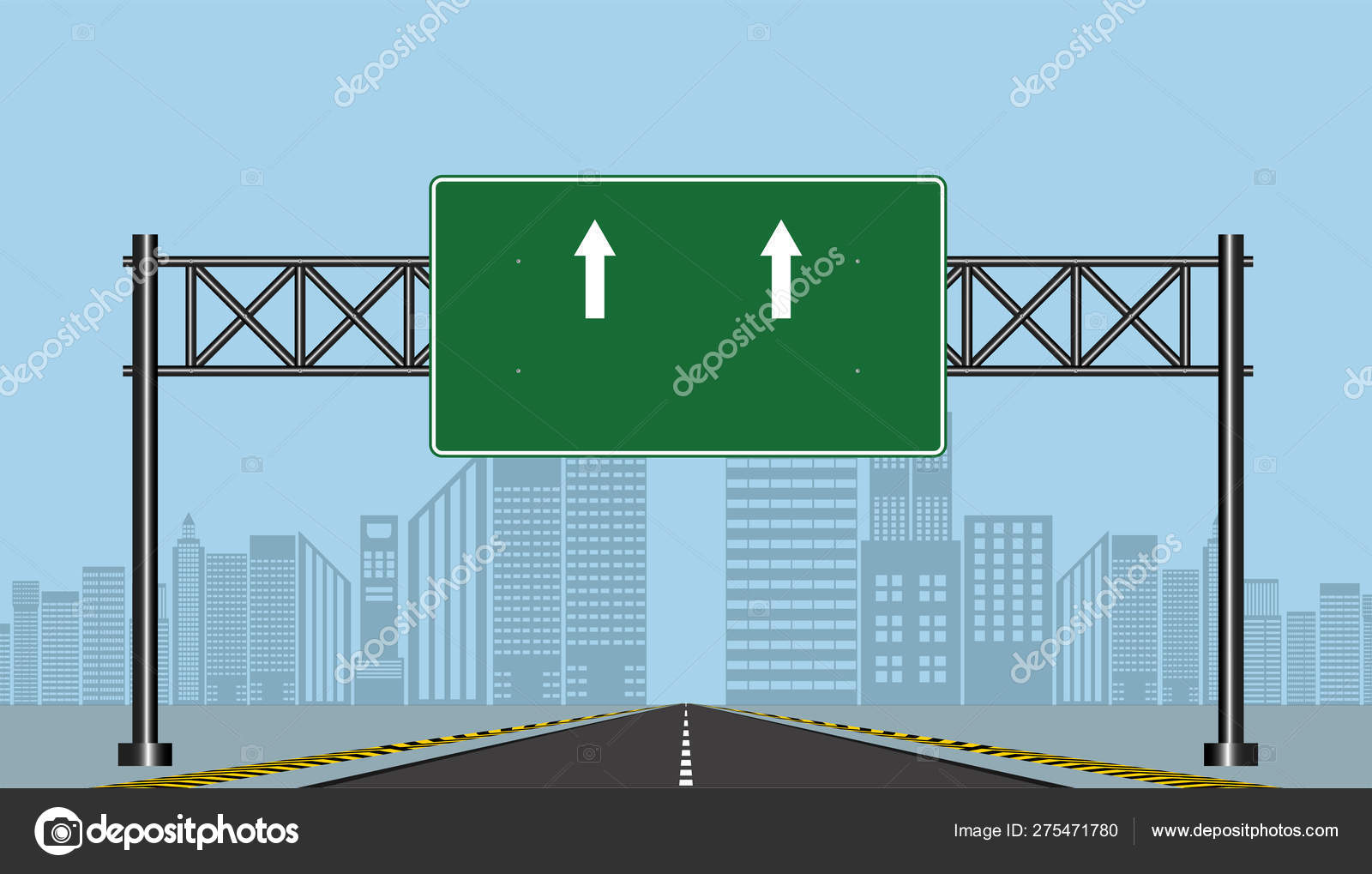 Road Highway Signs Green Board On Road Vector Illustration Vector Image By C Khonkangrua Vector Stock Road Highway Signs Green Board On Road Vector Illustration Vector Image By C Khonkangrua Vector Stock