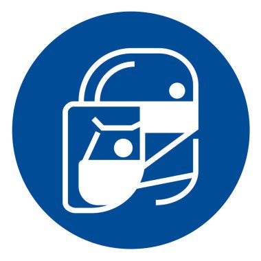 Tasarımınız için basit koruyucu yüz simgeleri kullanın 