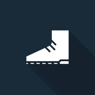 Beyaz Arkaplanda Ayağınızı Koruyun İşareti İzole Edin, Vektör Resimleri