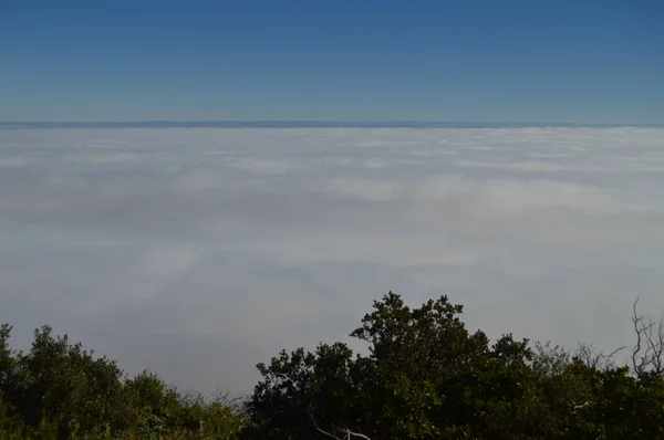 Prachtige Zee Van Wolken Gezien Nieuwe Mount Aantal Altomira Landschappen — Stockfoto