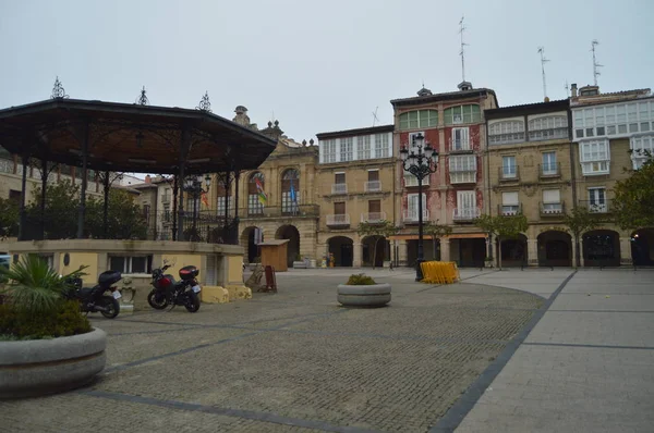 Praça Principal Haro Com Seus Edifícios Pitorescos Arquitetura Arte História — Fotografia de Stock