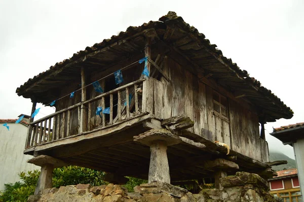 Horreos Asturianos Ruta Camin Encantau Consejo Llanes Naturaleza Viajes Paisajes —  Fotos de Stock